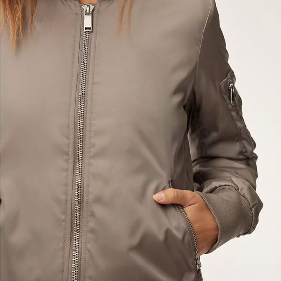 The Group by Babaton black Gilman Bomber jacket - Picture 3 of 16